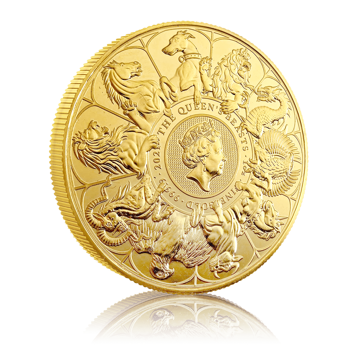 2021年 The Queen's Beasts　クイーンズビースト Now Available: 2021 Queen's Beast 2 oz Silver Completer